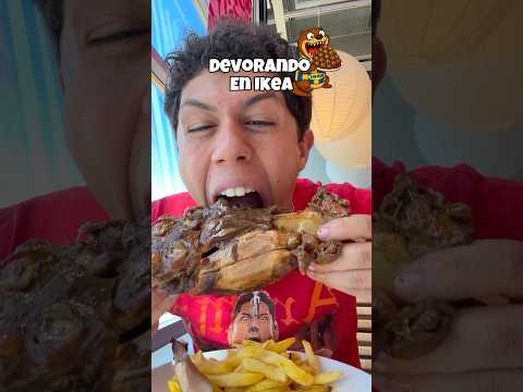 La comida del Ikea aprobada como Mandangón✅🦦👍 #comida #probandocomida