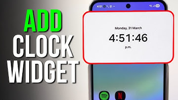 Samsung Galaxy A36 Guide - Easily Add a Clock Widget to Your Home Screen