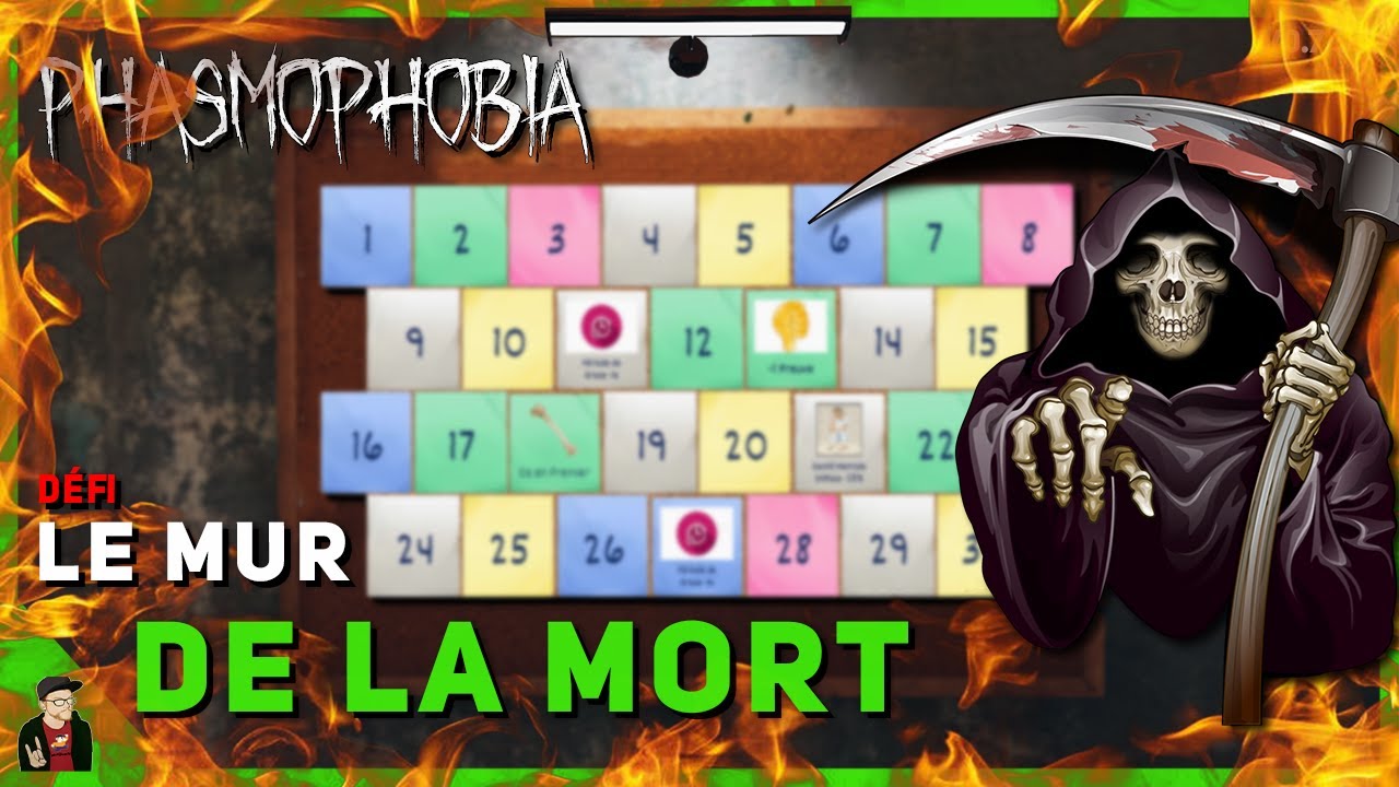 Pouvez-vous SURVIVRE au MUR DE LA MORT ?! || Défi Phasmophobia FR