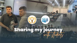 Sharing my journey with the students  IAER College | Aswini Bajaj