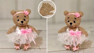 видео: Это ТАК мило и практично🧸Я сделала чудесного плюшевого мишку с помощью одной перчатки🧤для начинающих картинка: Это ТАК мило и практично🧸Я сделала чудесного плюшевого мишку с помощью одной перчатки🧤для начинающих