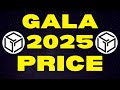 Gala  2025 price targets  gala games bull run price prediction