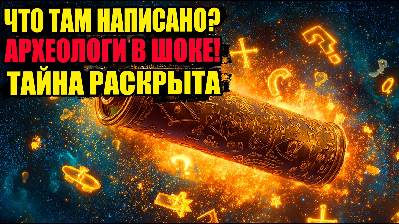 НЕЙРОСЕТЬ Восстановила Стёртые Тексты На Свитках Из Помпеи. То Что Там Написано Запрещали 2000 Лет!