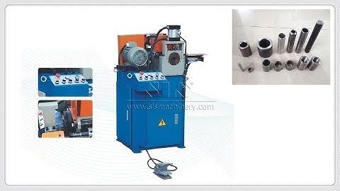Single Head Solid Bar End Finishing Machine,Tube End Facing Machine,Pipe Chamfering Machinery