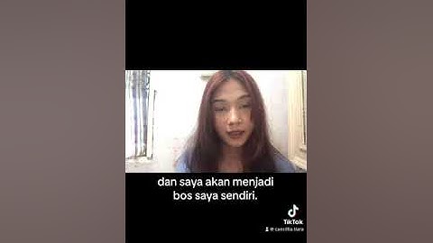 Telling about My future life (Indonesian Subtitle) - English Indonesian | by Tiara