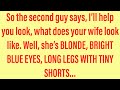 Funny Jokes - When Shopping With Your Blonde Wife, Pay Attention.