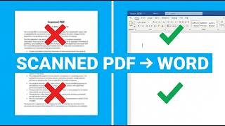How to Convert a Scanned PDF to Word (OCR) - Actually Works! screenshot 3