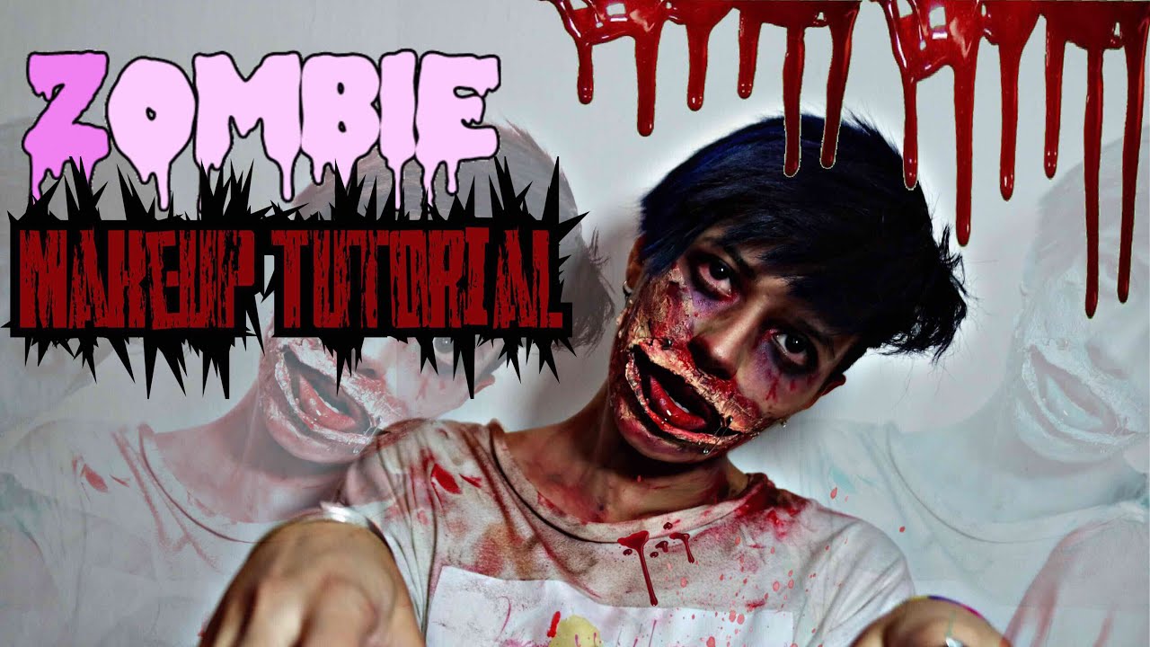 The Walking Dead Zombie Makeup Tutorial YouTube