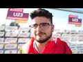 Alberto gonzalez esp after winning gold in the hammer throw