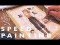 speedpainting | using jerry&#39;s artarama art supplies!