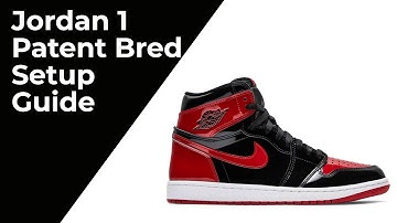 SwiftSole V3 - Patent Bred Jordan 1 Setup Guide
