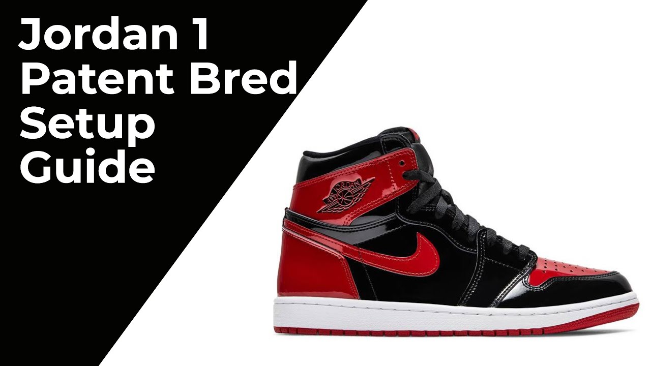SwiftSole V3 - Patent Bred Jordan 1 Setup Guide