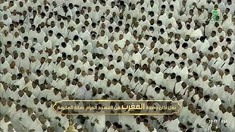 صلاة المغرب للشيخ د. #ماهر_المعيقلي 3 محرم 1446هـ خواتيم سورة الذاريات 47-60 #المسجد_الحرام