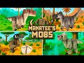 ✔MINECRAFT: MANATEE'S MOBS 1.0.8 - NOVOS DINOSSAUROS PARA O MINECRAFT - ADDON MCPE 1.21.50 🐱‍🐉
