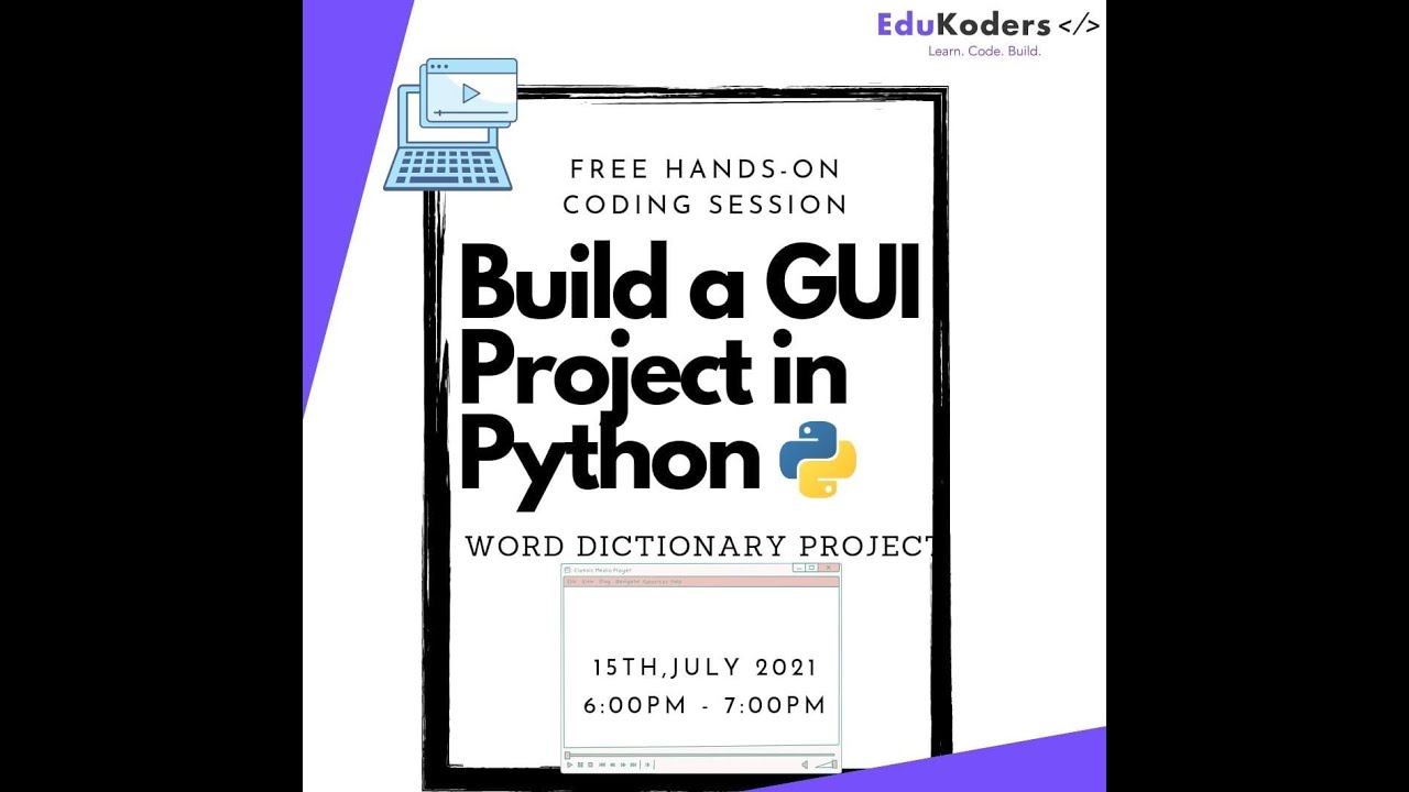 Word Dictionary GUI Project in Python - YouTube