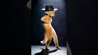 🐱 Este naranjoso desbloqueó el modo Michael Jackson😂 #gatos #mascotas #michi #viral #funnycats #cats
