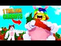 I Became the FATTEST BUNNY with 1 TRILLION Carrots.. (Roblox)