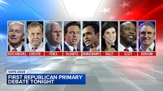 2023 GOP debate: What to expect for first Republican presidential debate