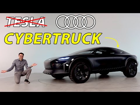 Зарядись адреналином: Audi A7 Allroad становится e-Tron Cybertruck!