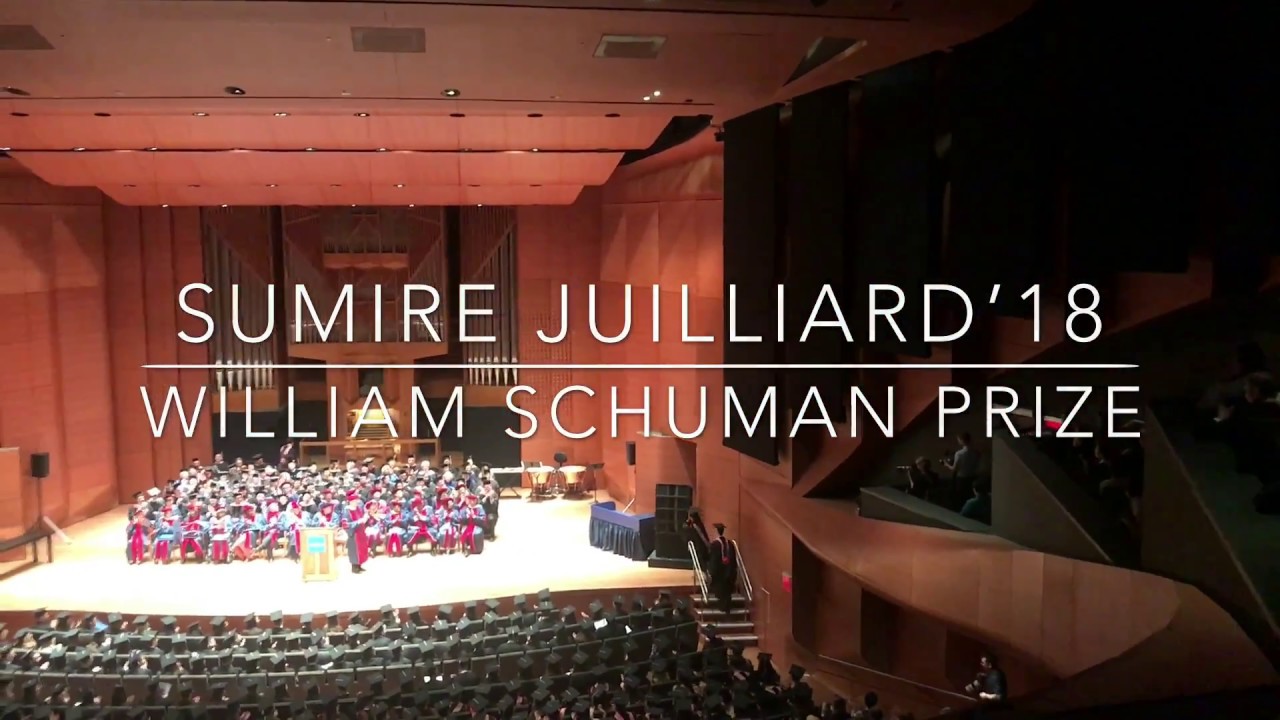 ジュリアード音楽院の卒業式 18年5月 Youtube