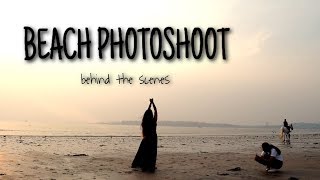 Beach Photoshoot With Dhwani Datt Behind The Scenes