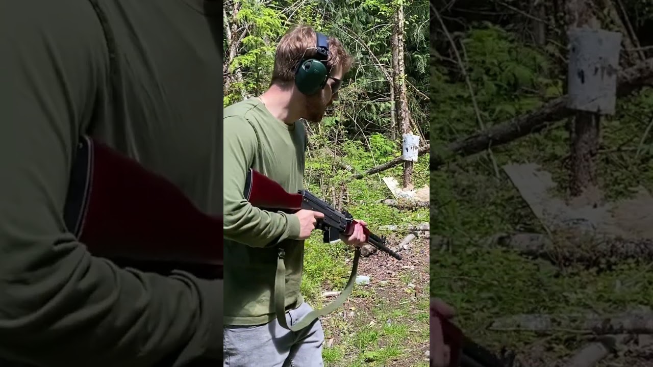 New 5rd Type 81 / AK magazine test fire Made in Canada (prototype shown)