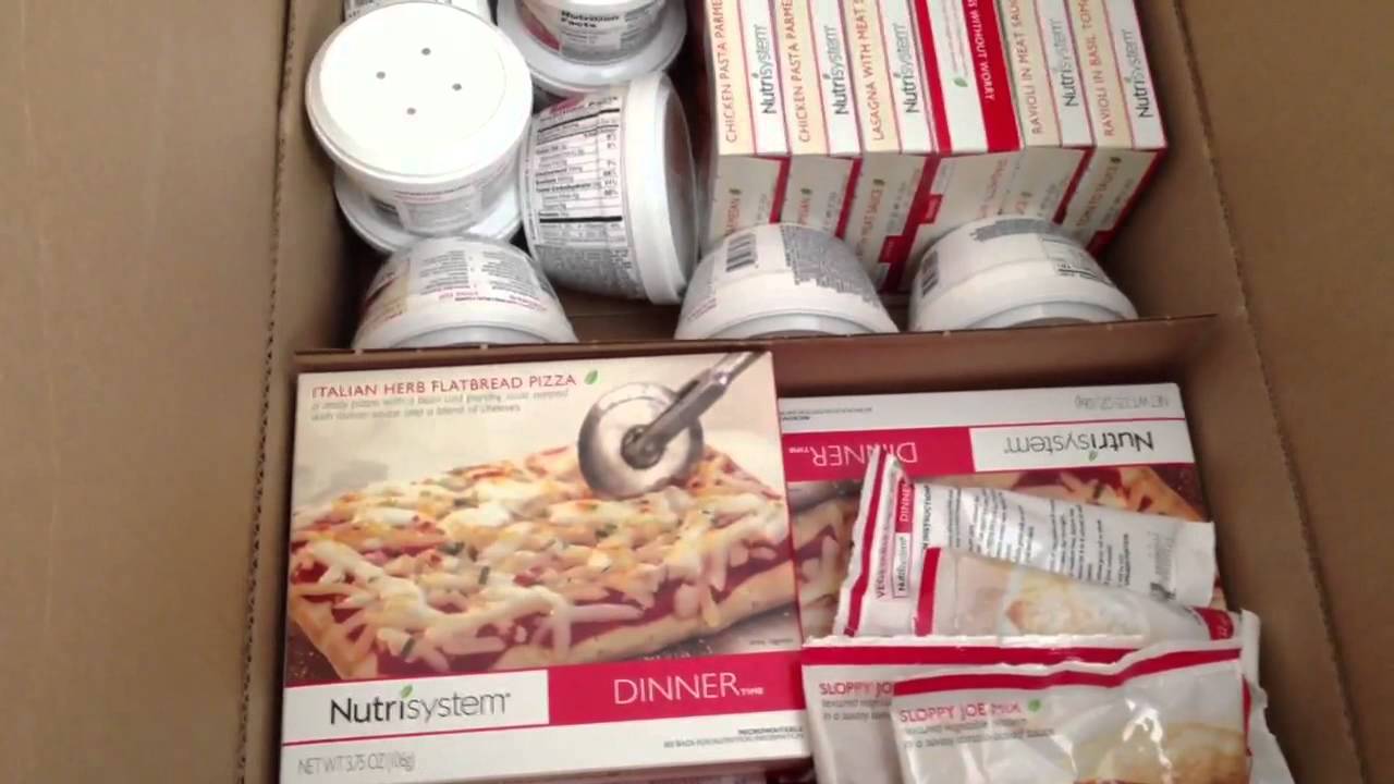 January 4 - Nutrisystem Unboxing