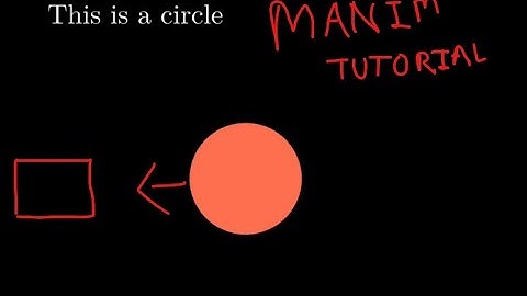 Manim basic tutorial 2