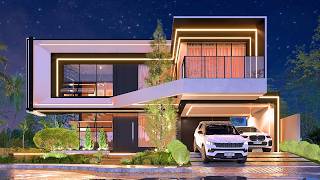 LOTE ASSIMÉTRICO, FACHADA ALONGADA MONUMENTAL: essa casa vai te surpreender! 💥