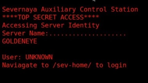 VulnHub Golden Eye -1 Write-up (OSCP)