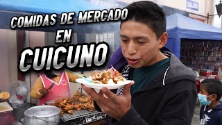 PROBANDO COMIDAS DE MERCADO EN CUICUNO | John Valverde