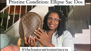 Pristine Condition 20 Year Old Louis Vuitton: Ellipse Sac Dos Backpack 