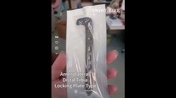 😊The display of Distal Tibia Locking Plate Type B#wound #orthopedics #orthopedicsurgeon #medical