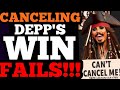 Canceling Johnny Depp&#39;s EPIC WIN FLOPS - so they CANCEL EACH OTHER! Epic MELTDOWN CONTINUES to Dior!