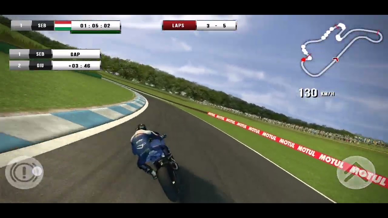 SBK16 Official Mobile Game YZF-R1 Phillip Island Hot Lap