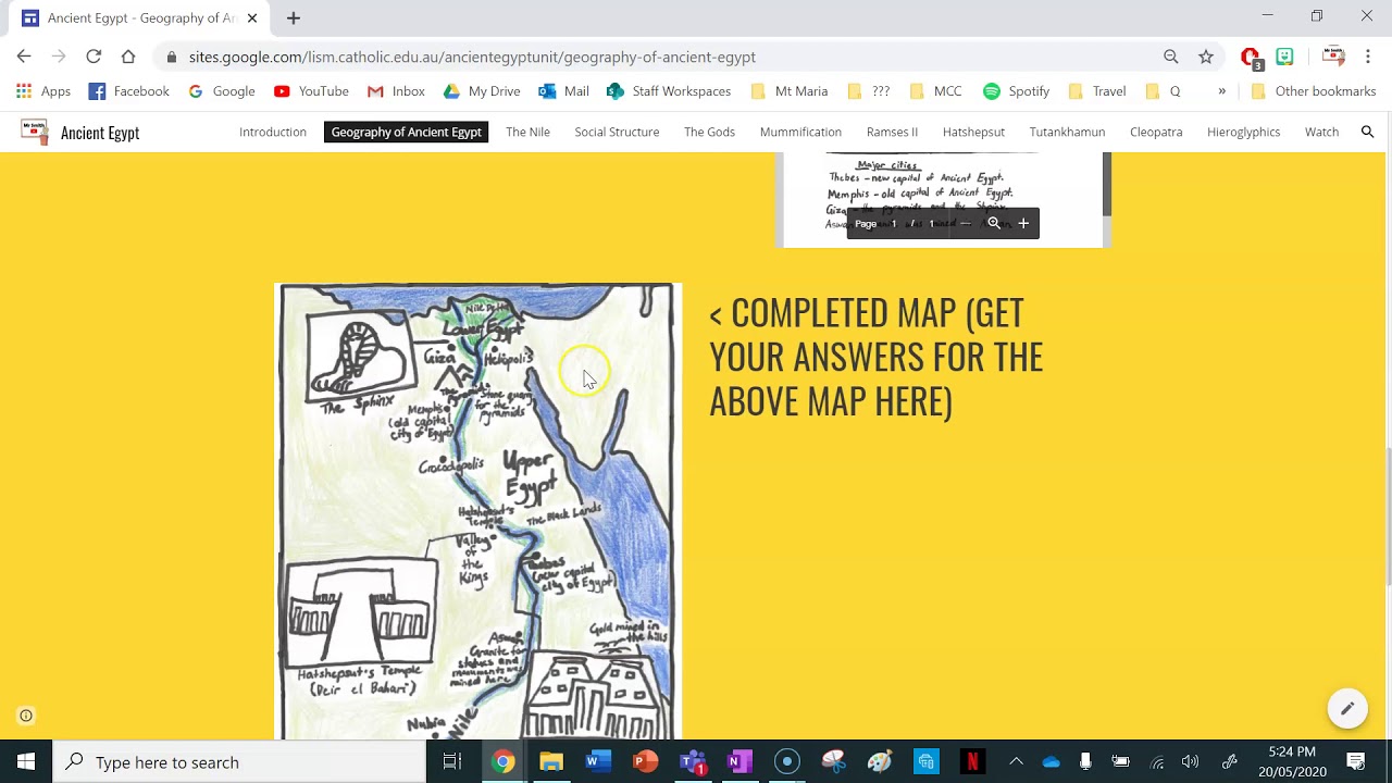 Geography of Ancient Egypt Lesson - YouTube
