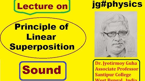 Principle of Linear Superposition (Sound)