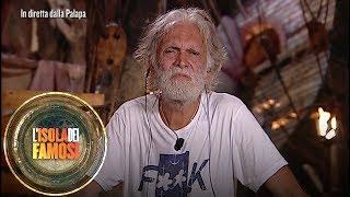 L'Isola dei Famosi - Riccardo Fogli contro Fabrizio Corona
