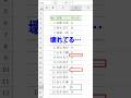 【Excel】条件付き書式で罫線崩れを防ぐ！