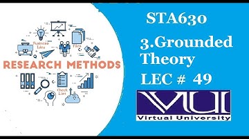 Research Method(STA630) lec# 49 || (URDU) || with easy steps
