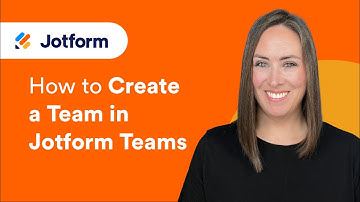 How to Create a Team in Jotform Teams