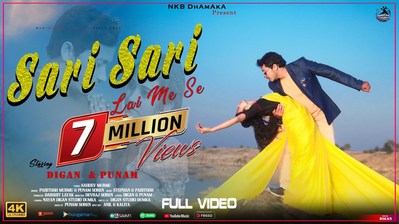 SARI SARI LAI MESE NEW SANTHALI FULL VIDEO 2022  DigaN  PUNAM   PARITOSH MURMU 