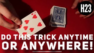 Just Think of a Card! (No Set-Up Card Trick)