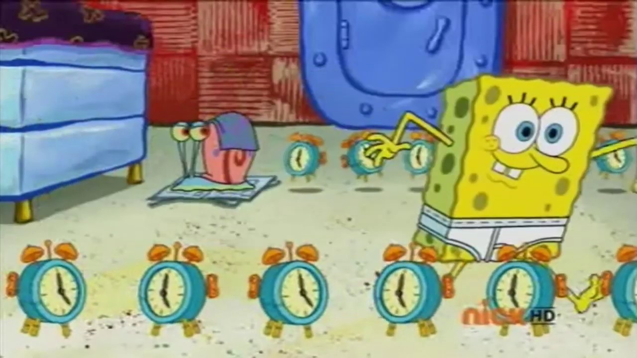 Spongebob Alarm Clock Meme YouTube Spongebob Alarm Clock Meme YouTube