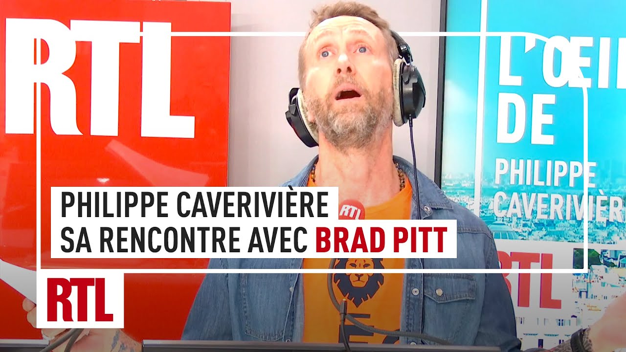 Philippe Caverivière : sa rencontre avec Brad Pitt