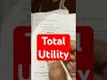 Total Utility #microeconomics #upsc #ugcnet #ugc #jrf #rbigradeb #economics #macroeconomics #viral