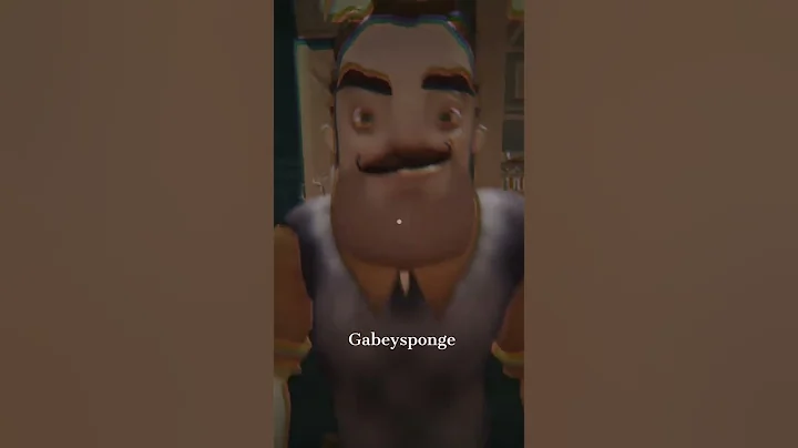 HELLO NEIGHBOR IF ACT 3 WAS SCARY 😐😐 #shorts