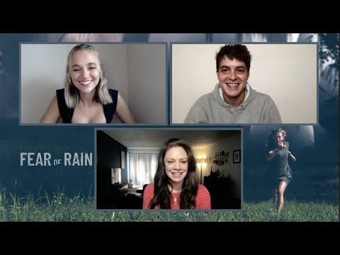 Madison Iseman and Israel Broussard  Interview For Fear Of Rain