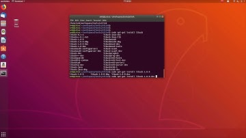 Build and install st link for stm32 on ubuntu18