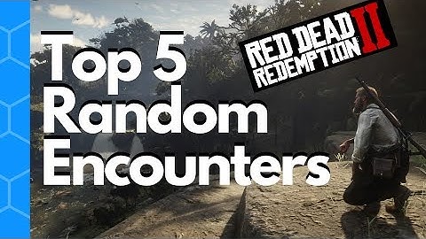 Top 5 Random Encounters in Red Dead Redemption 2 (YOU HAVE NOT ENCOUNTERED ONE OF THESE!)